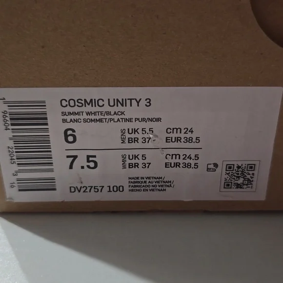 Nike Cosmic Unity 3 Basketball Shoes - Picture 3 of 3